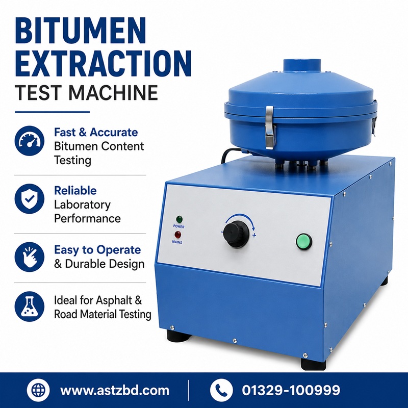 Bitumen Extraction Apparatus control panel with variable speed dial