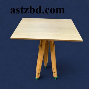 Plane Table Surveying Instrument complete set with alidade, tripod stand, spirit level and trough compass for field mapping