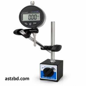 Magnetic Stand Base with Digital Indicator complete precision measuring set front view