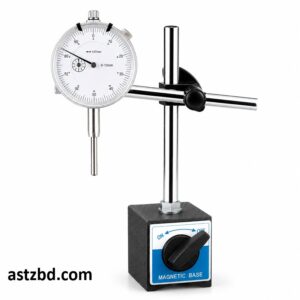 Magnetic Stand with Dial Gauge 0-10mm 0.01mm 60 kg Base complete precision measurement set