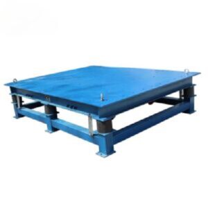 Electrical vibrating table for concrete