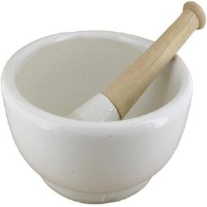 Porcelain Mortar with Pestle 150mm