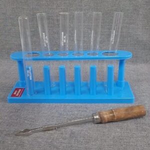 Test tube and Stand 6 hole stand and 6pcs tube