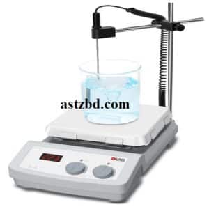 • Digital magnetic stirrer with heating up to 580