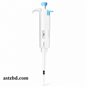 DLAB MicroPette Plus 1000 µL Pipette front view for precise laboratory liquid handling