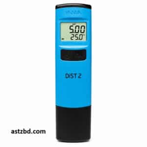 Hanna HI98302 DiST2 TDS Meter front display showing TDS reading