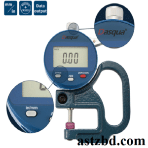 Dasqua (5840-6200) 10mm/0.4" Digital Dial Thickness Gauge