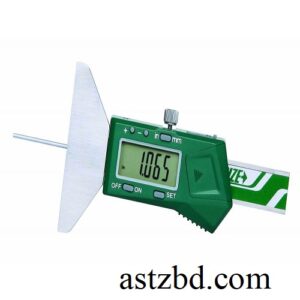 1140-25 INSIZE Mini Electronic Depth Gage - Round Bar