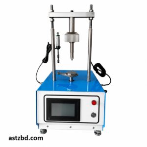Digital Unconfined Compression Testing Machine front view showing digital display and load frame