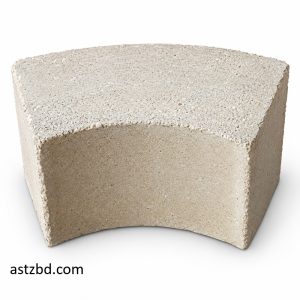 High Temperature Curved Fire Bricks single arch brick view