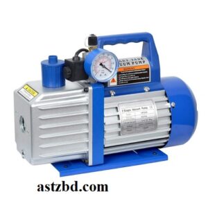 VP245 2-stage rotary vane vacuum pump with motor, oil-sealed design, for industrial and laboratory use — available in Bangladesh via ASTZBD