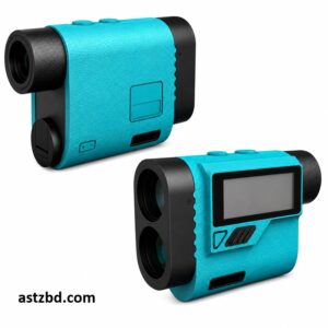 Mileseey PF3S 800M Golf Laser Rangefinder shown with external LCD display and flag-lock feature