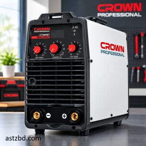 Crown CT33101 Welding Machine front view showing the digital current meter