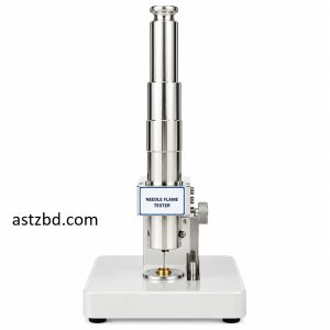 Button impact tester drop weight machine front view