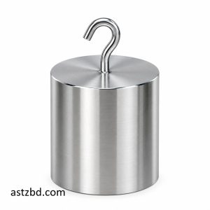 15 lbs calibration weight cast iron test weight front view with top handle